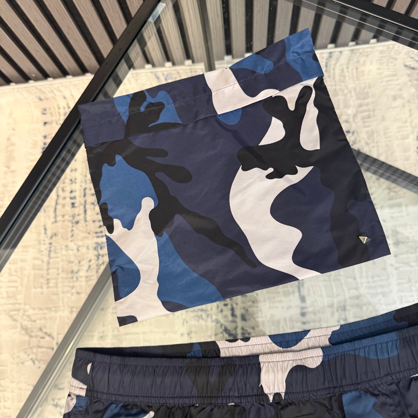 Blue Camo SwimShorts