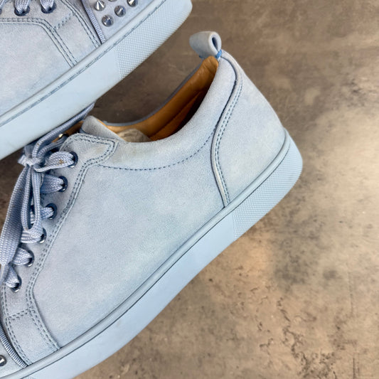 Baby Blue Junior Suede Spike