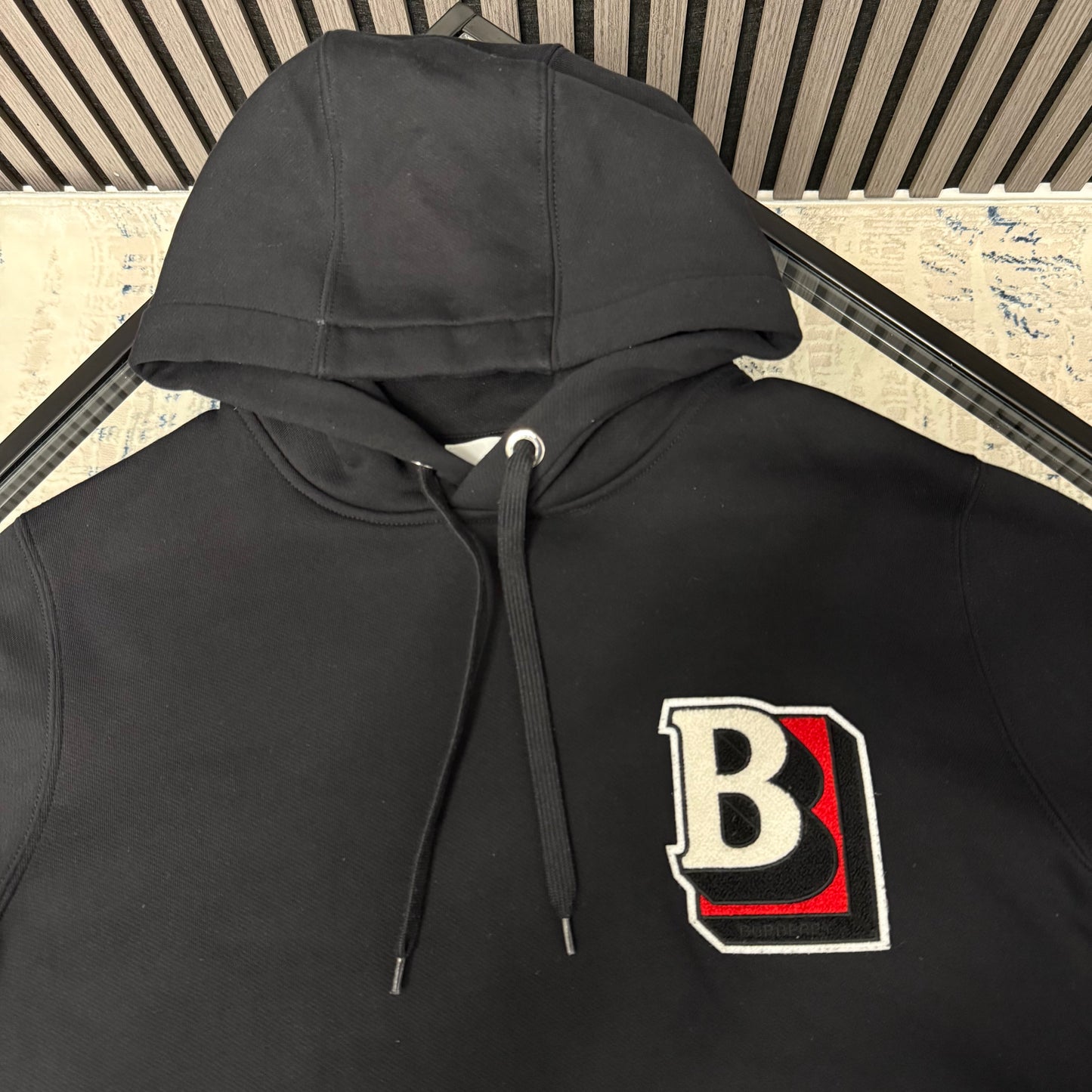 B Logo Hoodie
