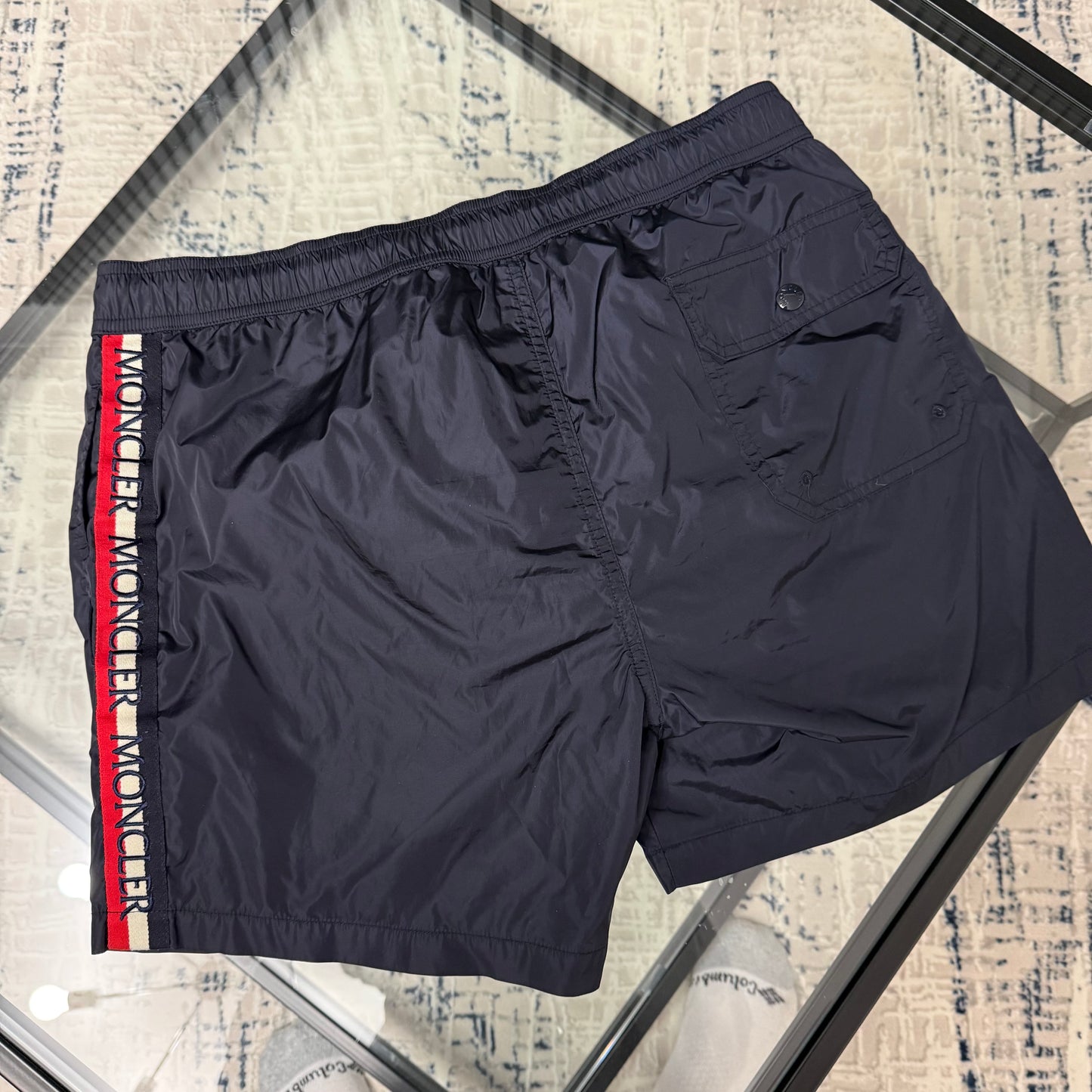 Navy Mag SwimShorts