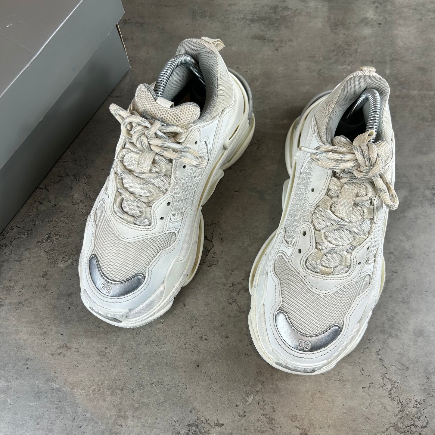 White/Silver Triple S
