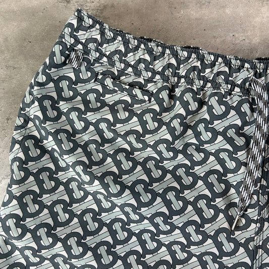 Grey B Logo SwimShorts