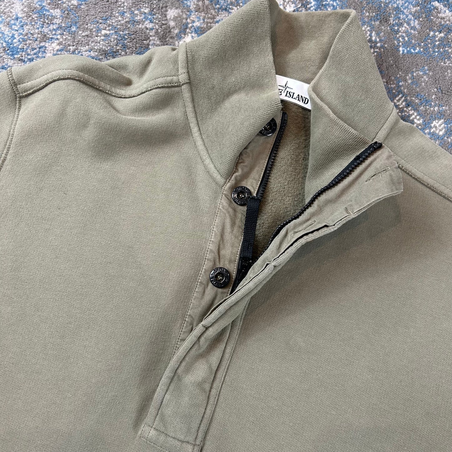Olive Zip Up