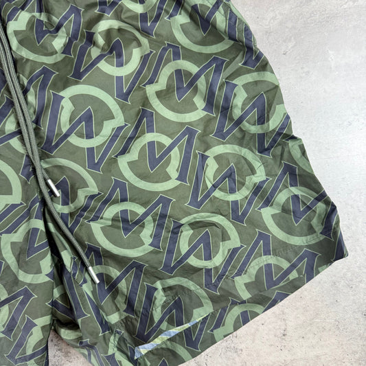 Olive Green Logo SwimShorts