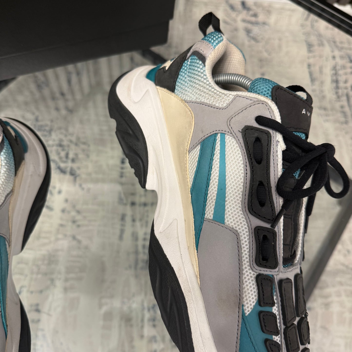 Blue/Grey Bone Runner