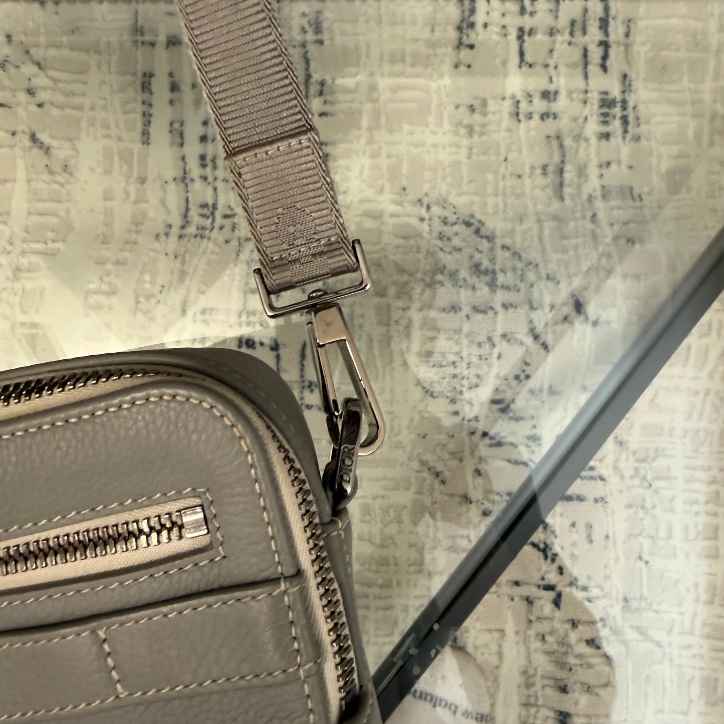 Grey Leather Safari