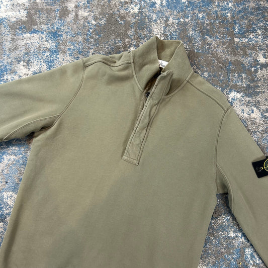 Olive Zip Up