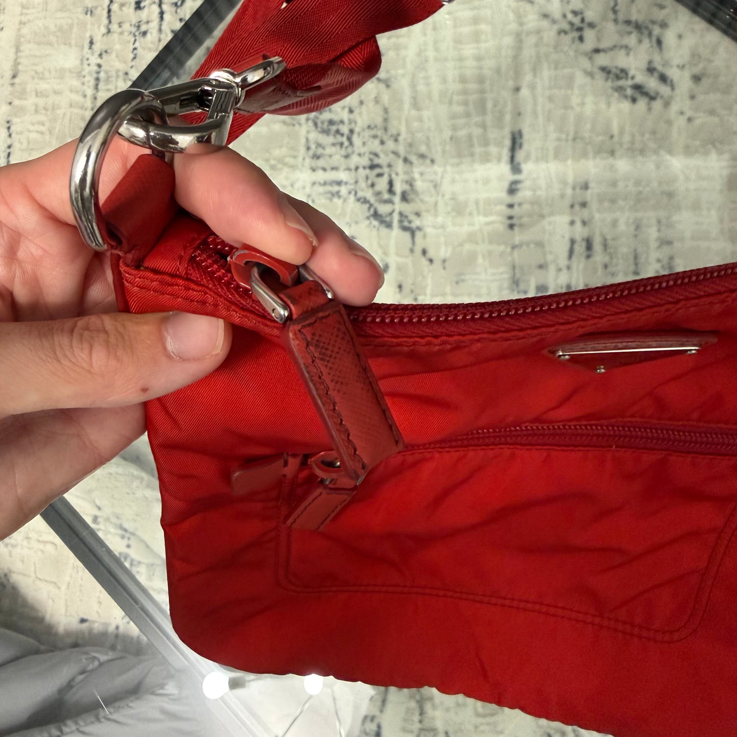 Red Clip Bag