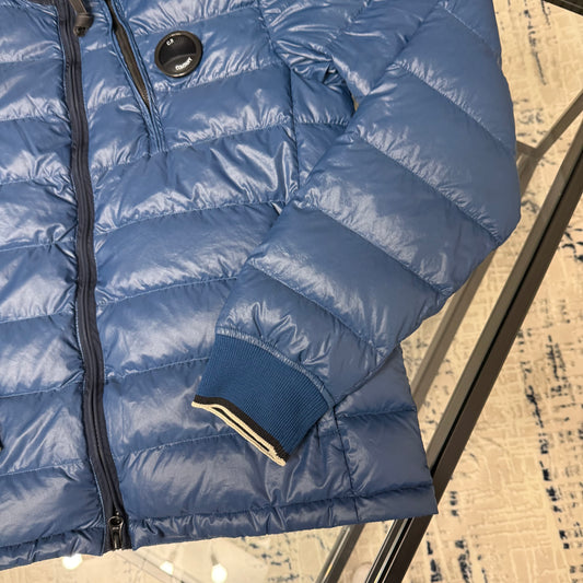 Goggle Blue Down Jacket