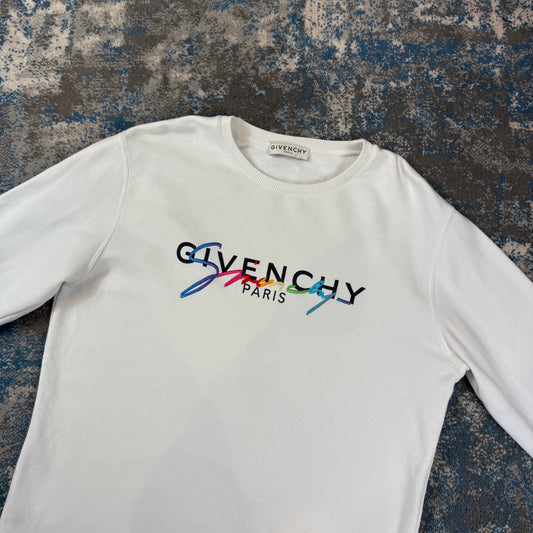GV White Sweatshirt