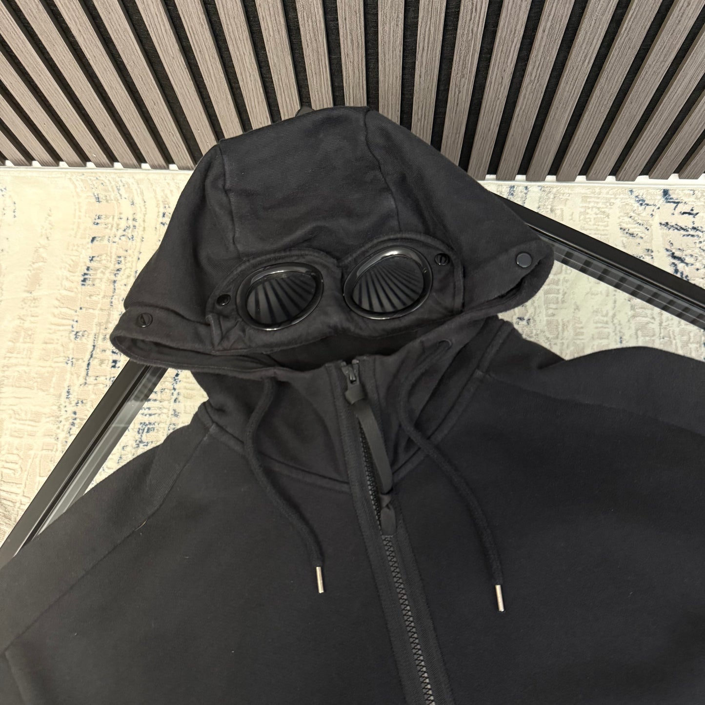 Black Goggle Hoodie