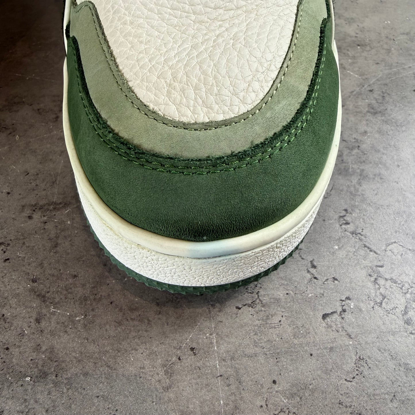 Green Suede Sneaker
