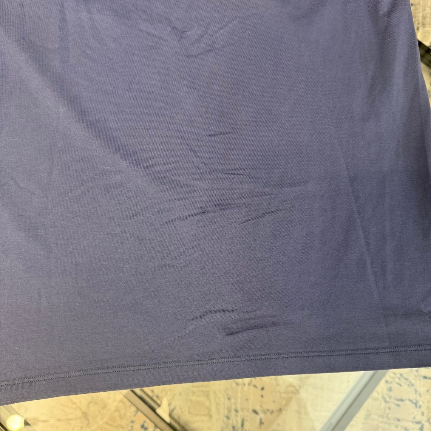 Blue Pocket Long Sleeve Polo