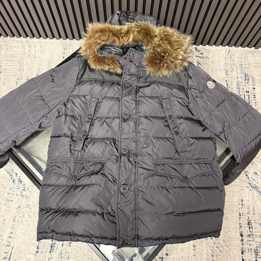 Grey Puffer Jacket