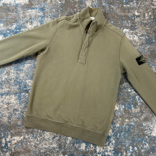 Olive Zip Up
