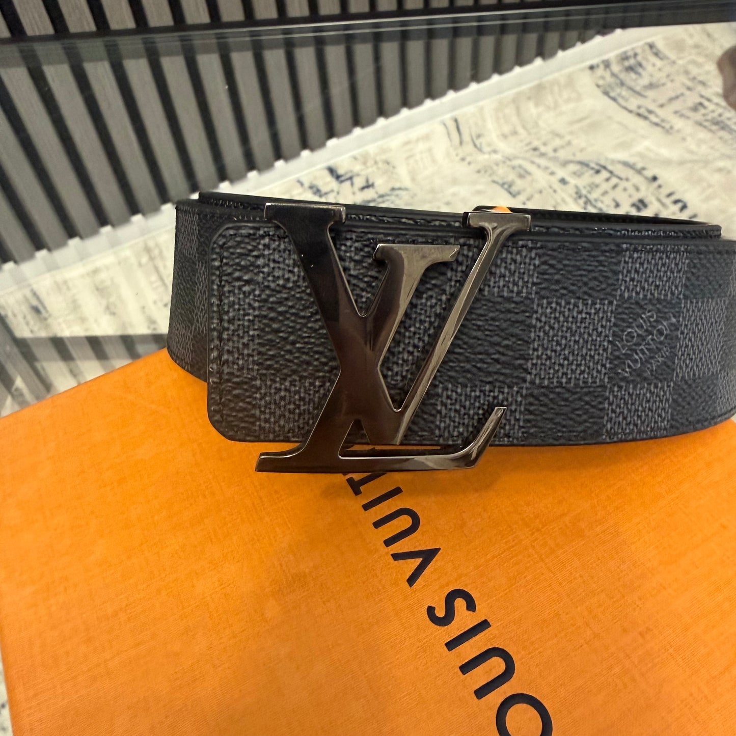 Reversible Monogram Belt