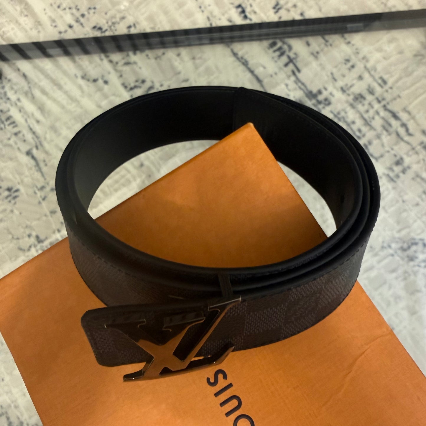 Reversible Monogram Belt