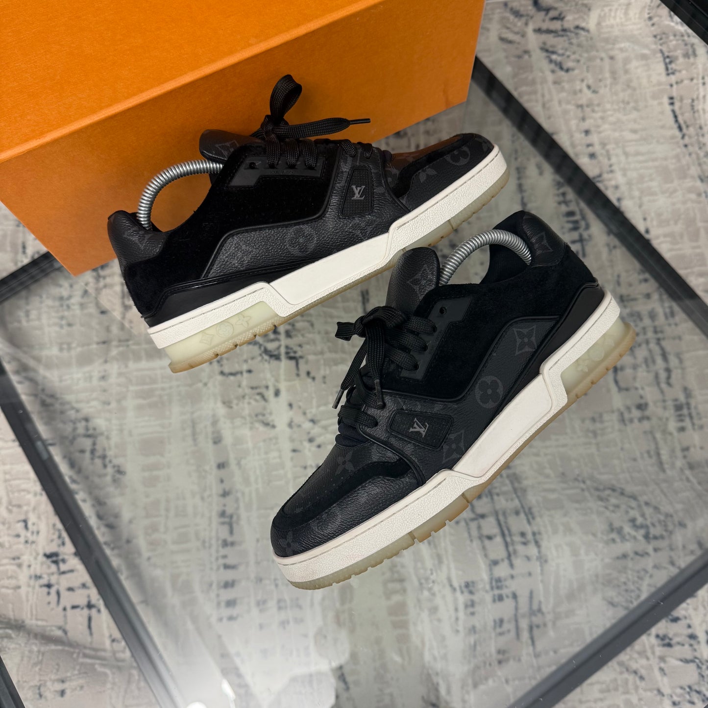 Monogram Leather Sneaker
