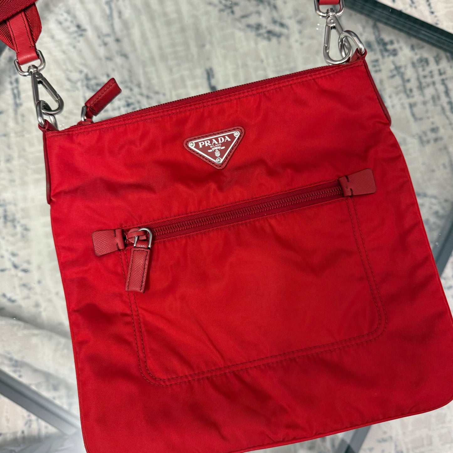 Red Clip Bag