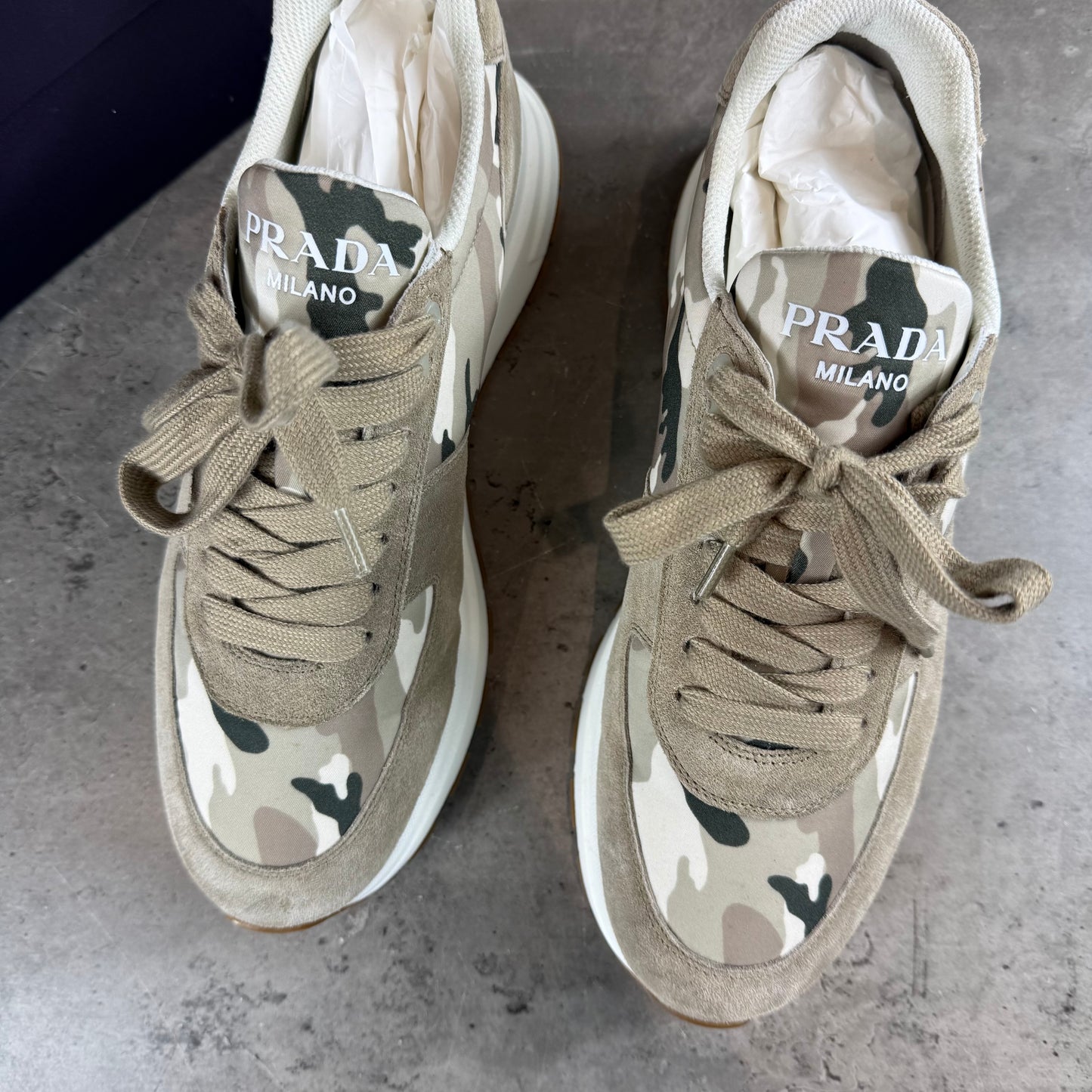 Camo Suede Runner