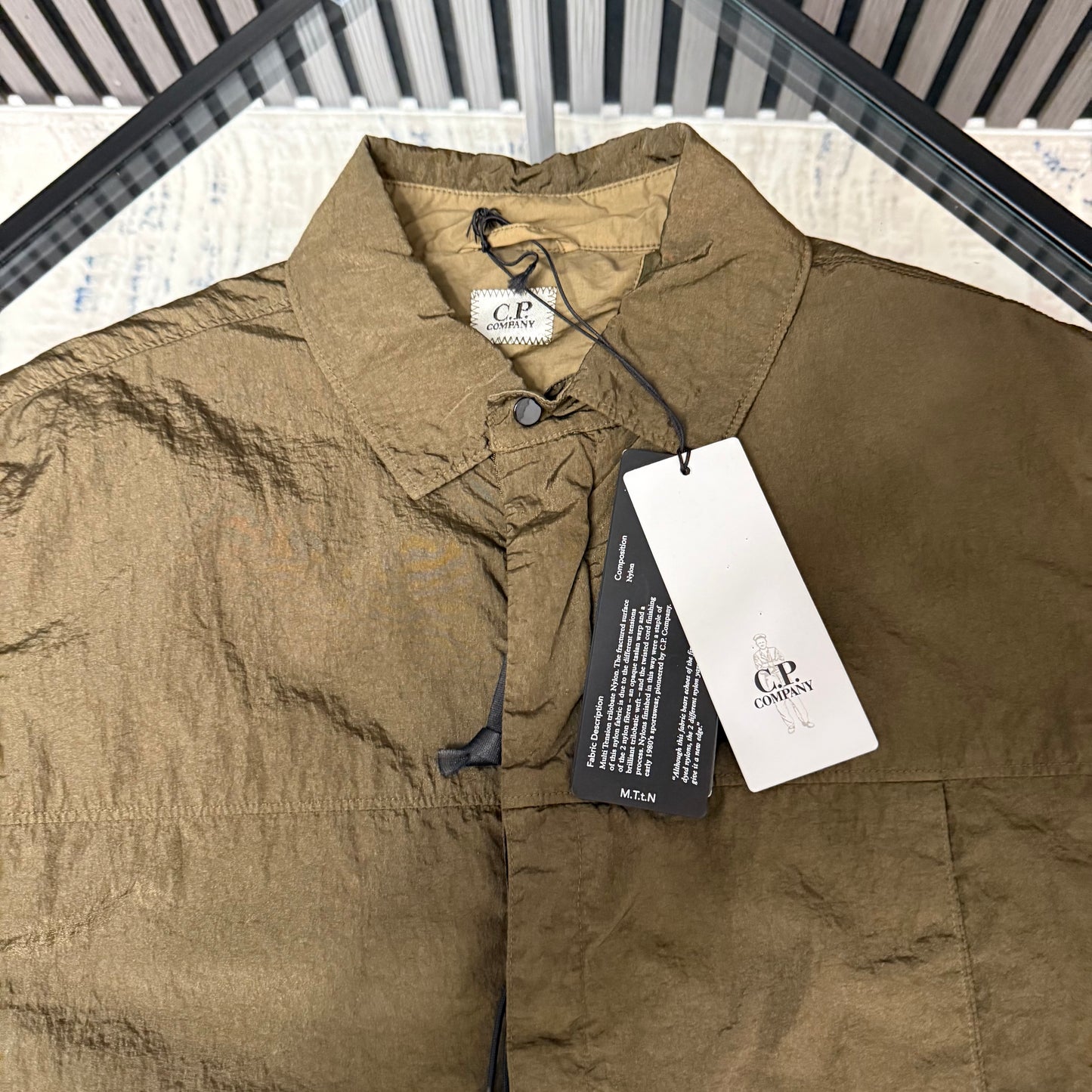 Nylon Metal Overshirt