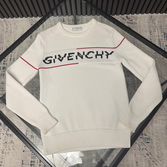 Cream Knit Sweatshirt
