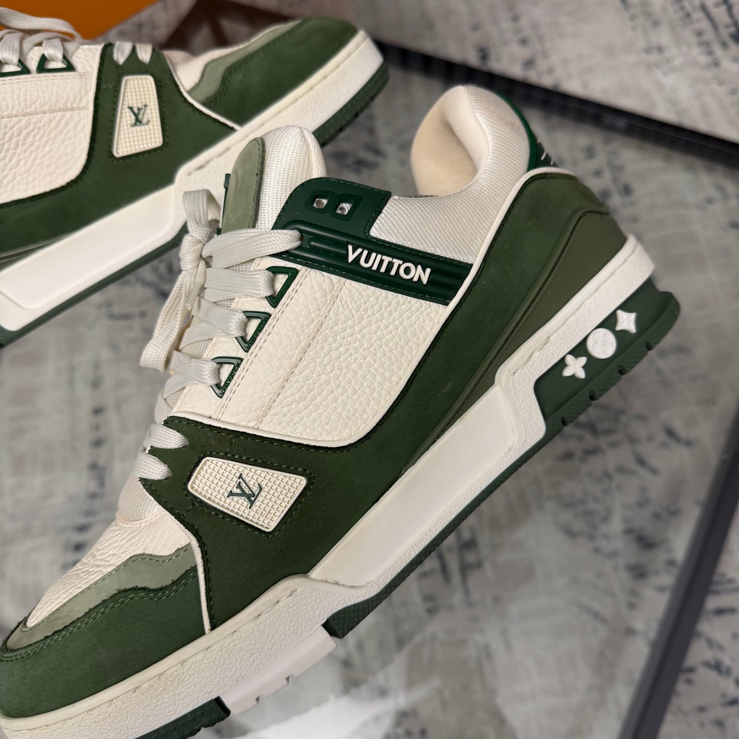 Green Suede Sneaker