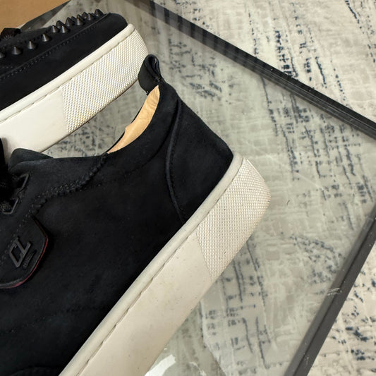 Black Junior Spike Sneaker