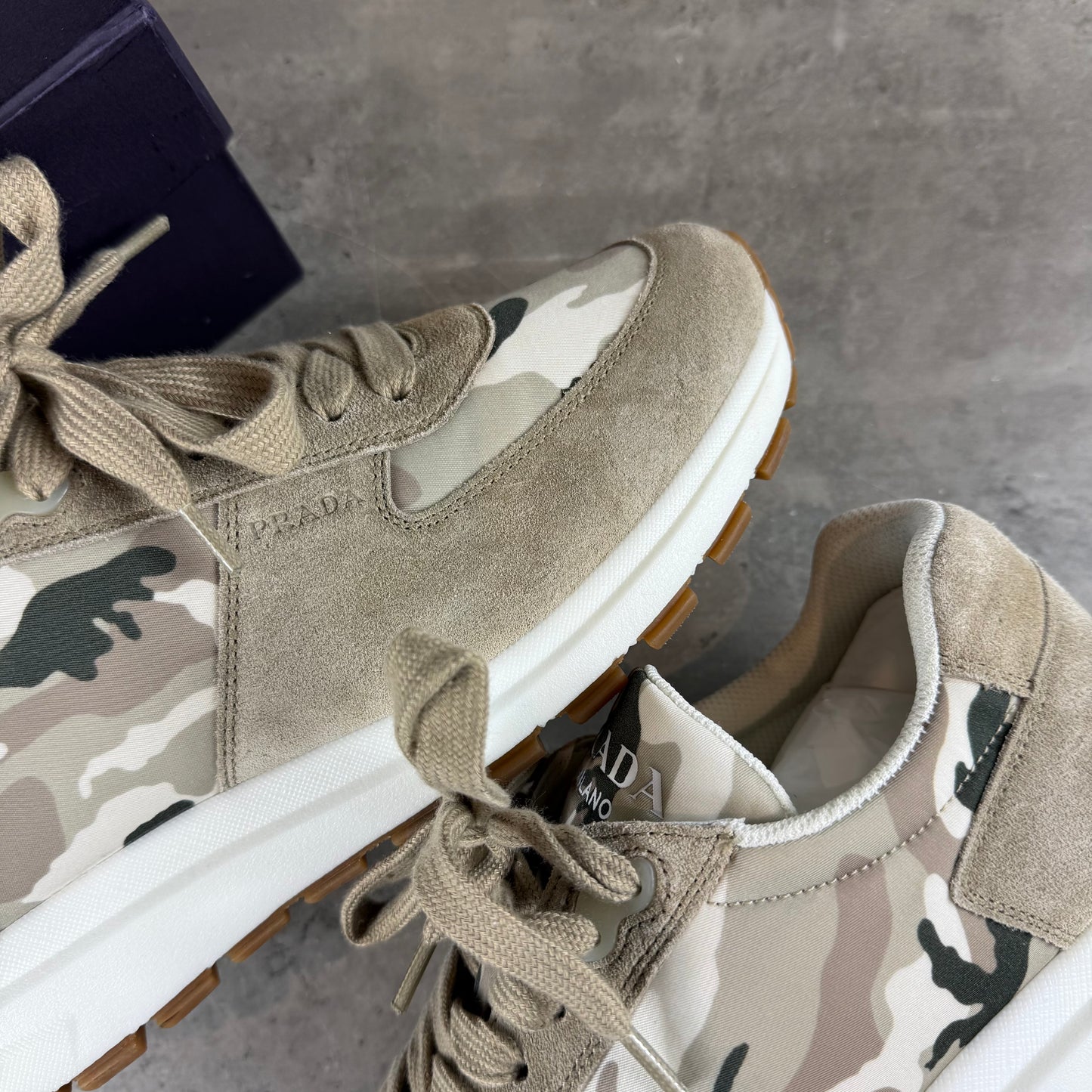 Camo Suede Runner
