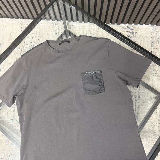 Grey Pocket T-Shirt