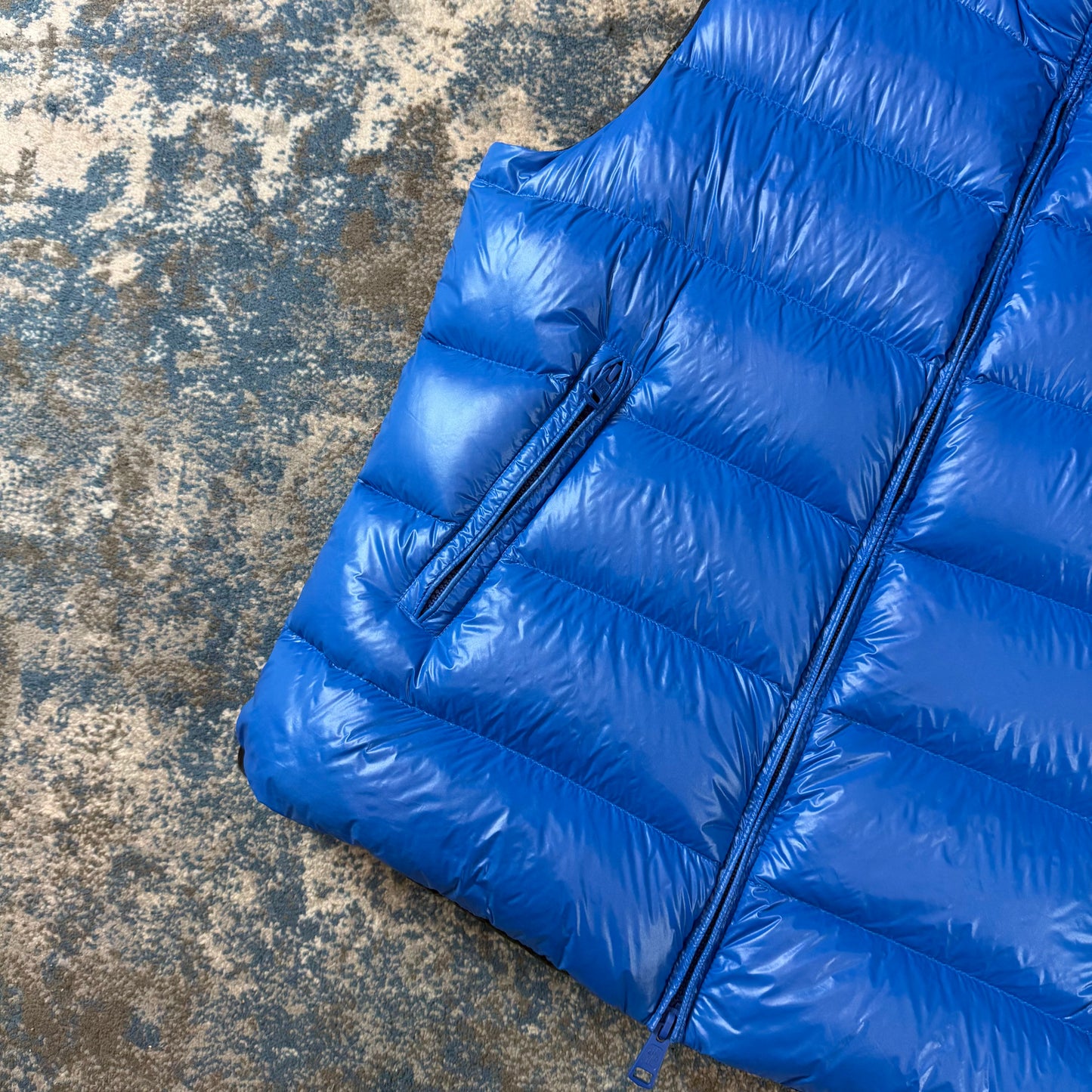 Blue Down Gilet