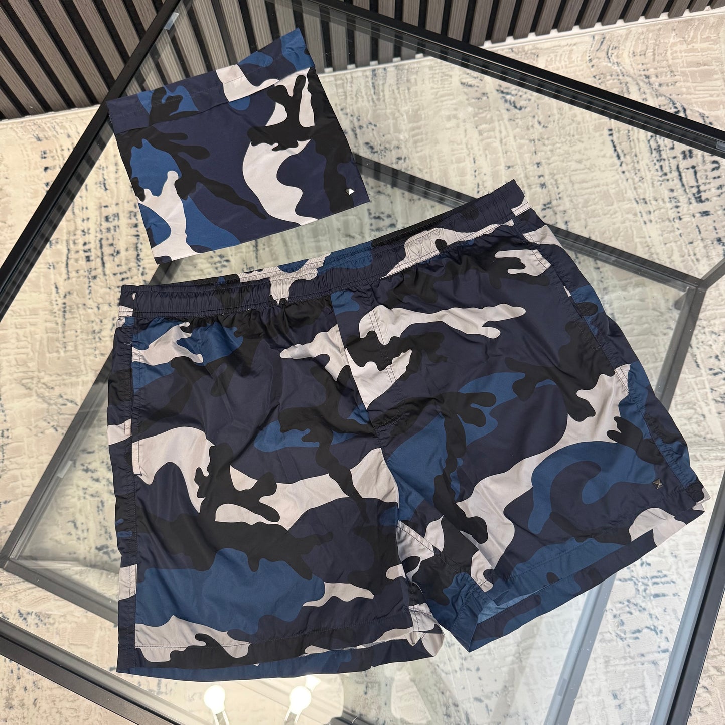 Blue Camo SwimShorts