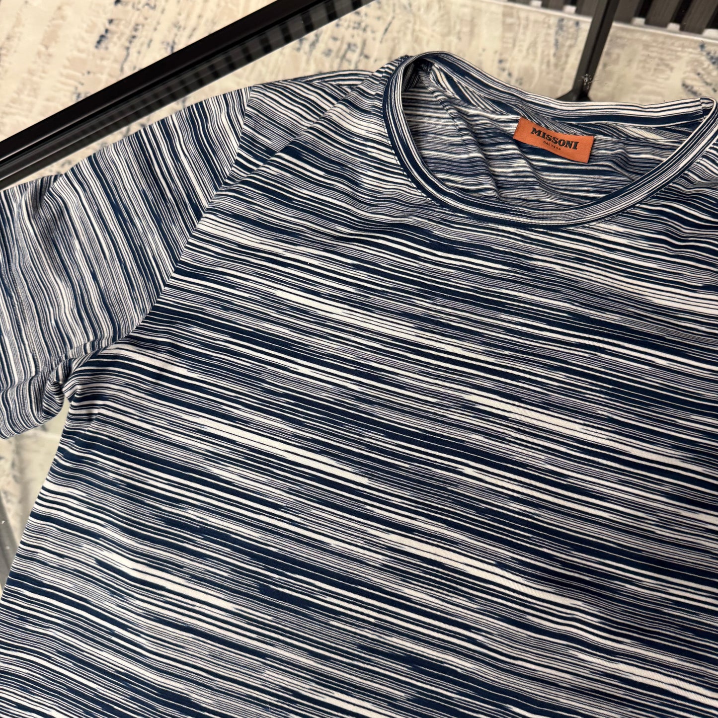 Blue/White T-Shirt