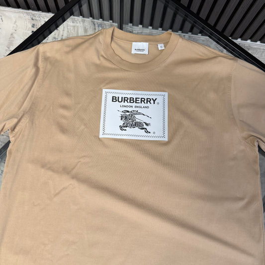 Beige Logo T-Shirt
