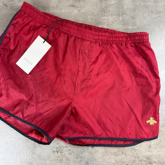 GG Red SwimShorts