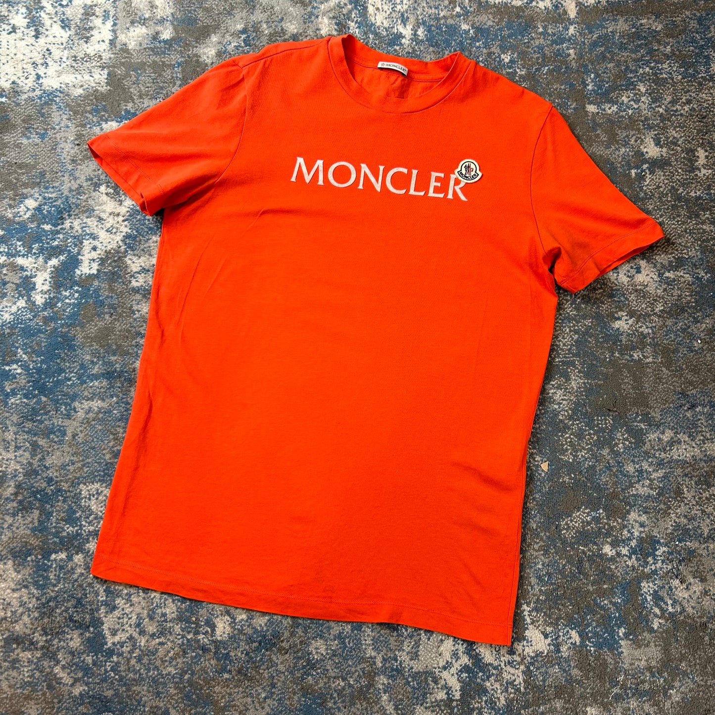 Orange Writing T-Shirt