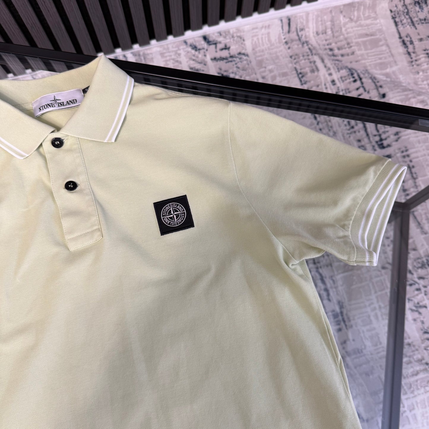 Pastel Yellow Polo