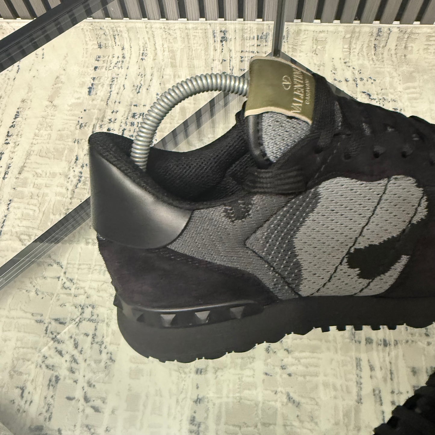 Black/Grey Mesh RockRunner