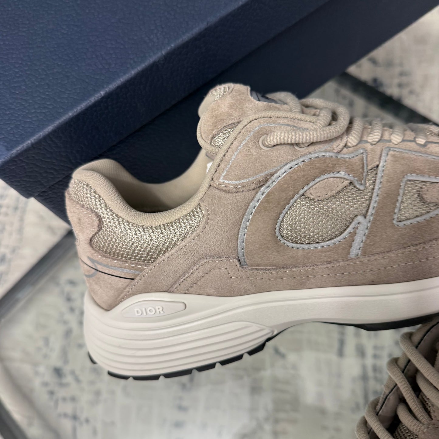 Grey Suede Sneaker