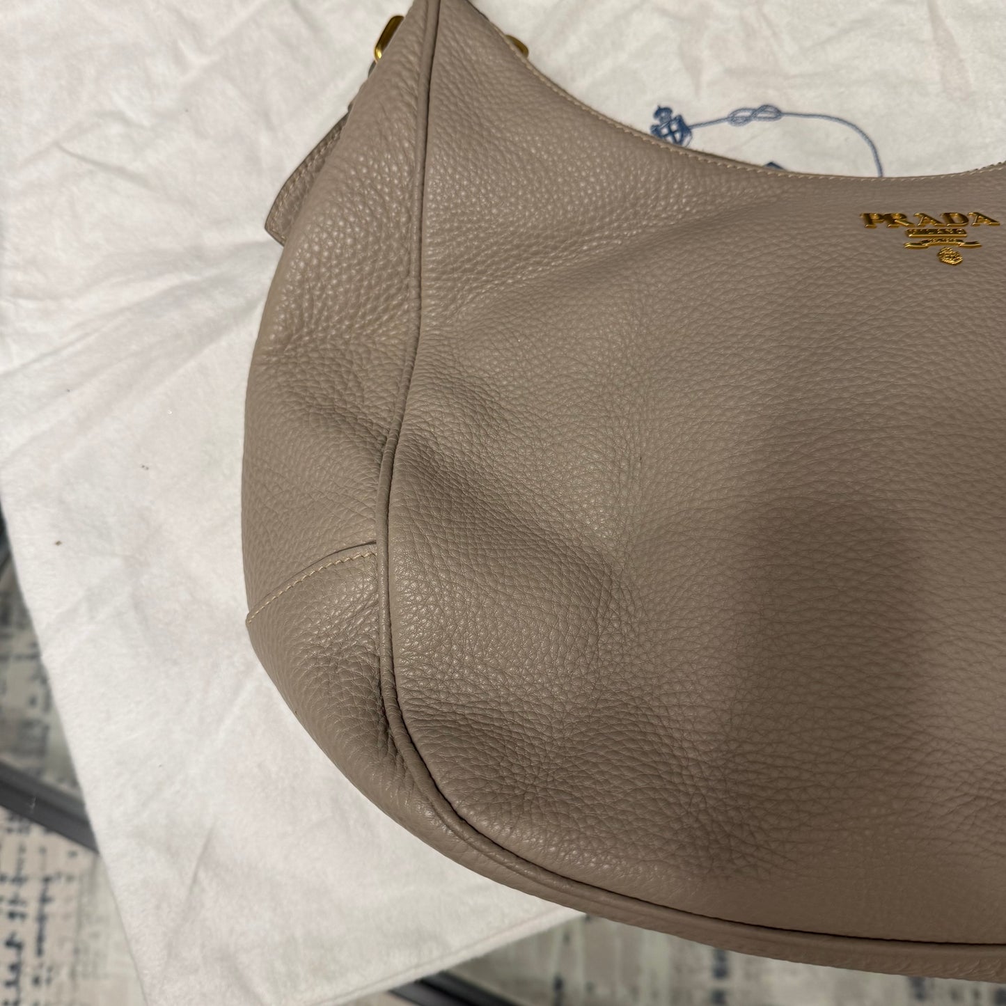 Grey Shoulder Bag
