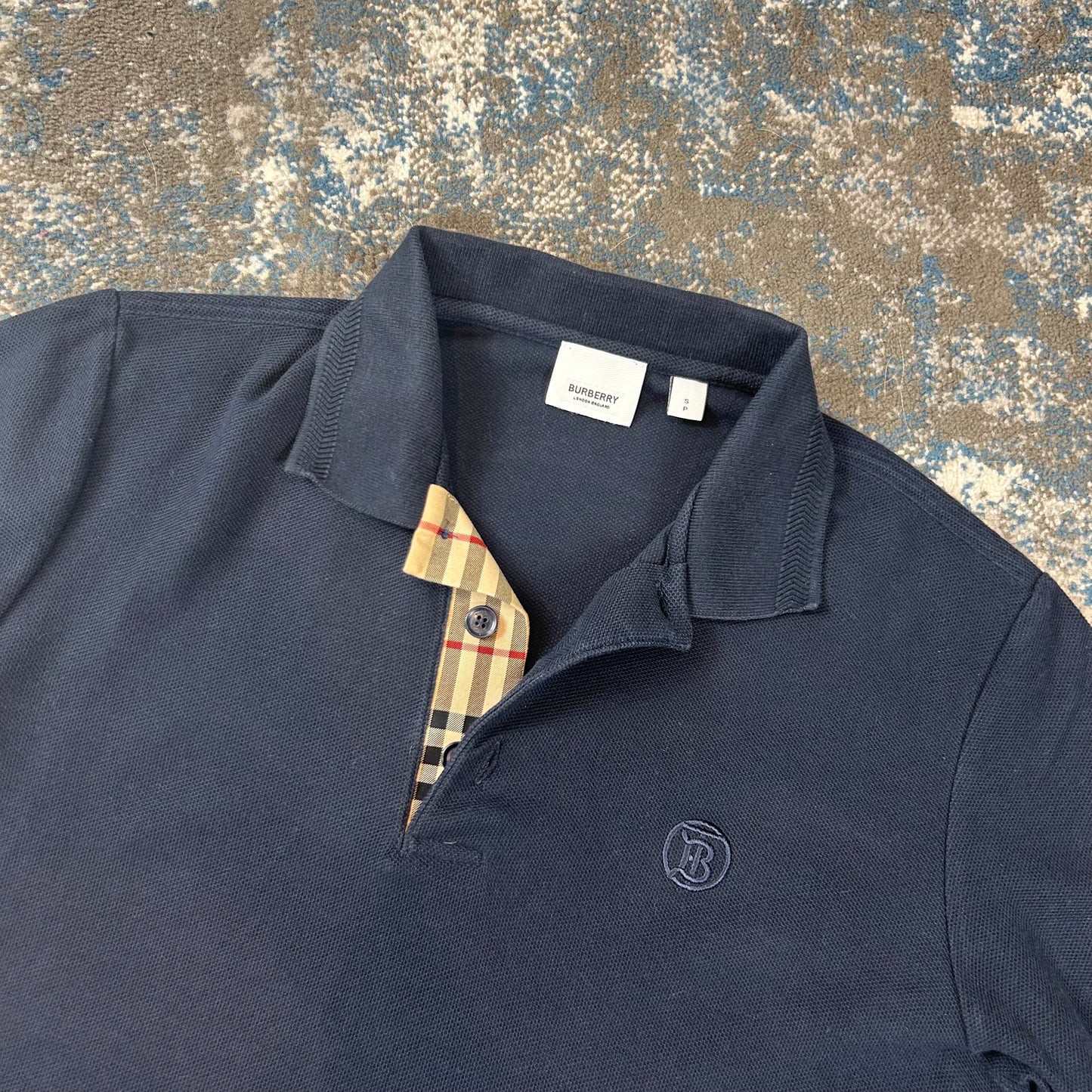 B Navy Polo