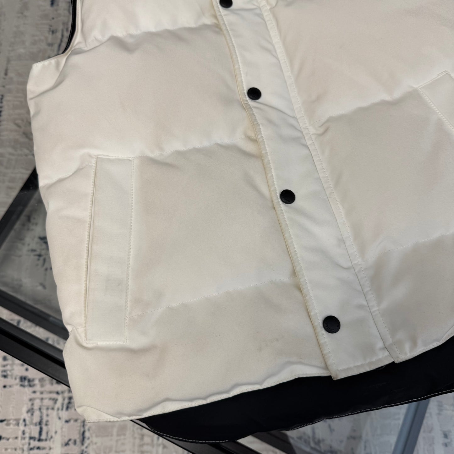 White Ghost Badge Gilet