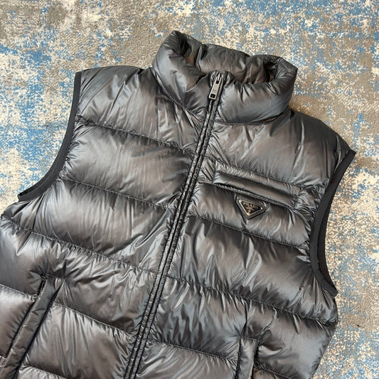 Black Down Gilet