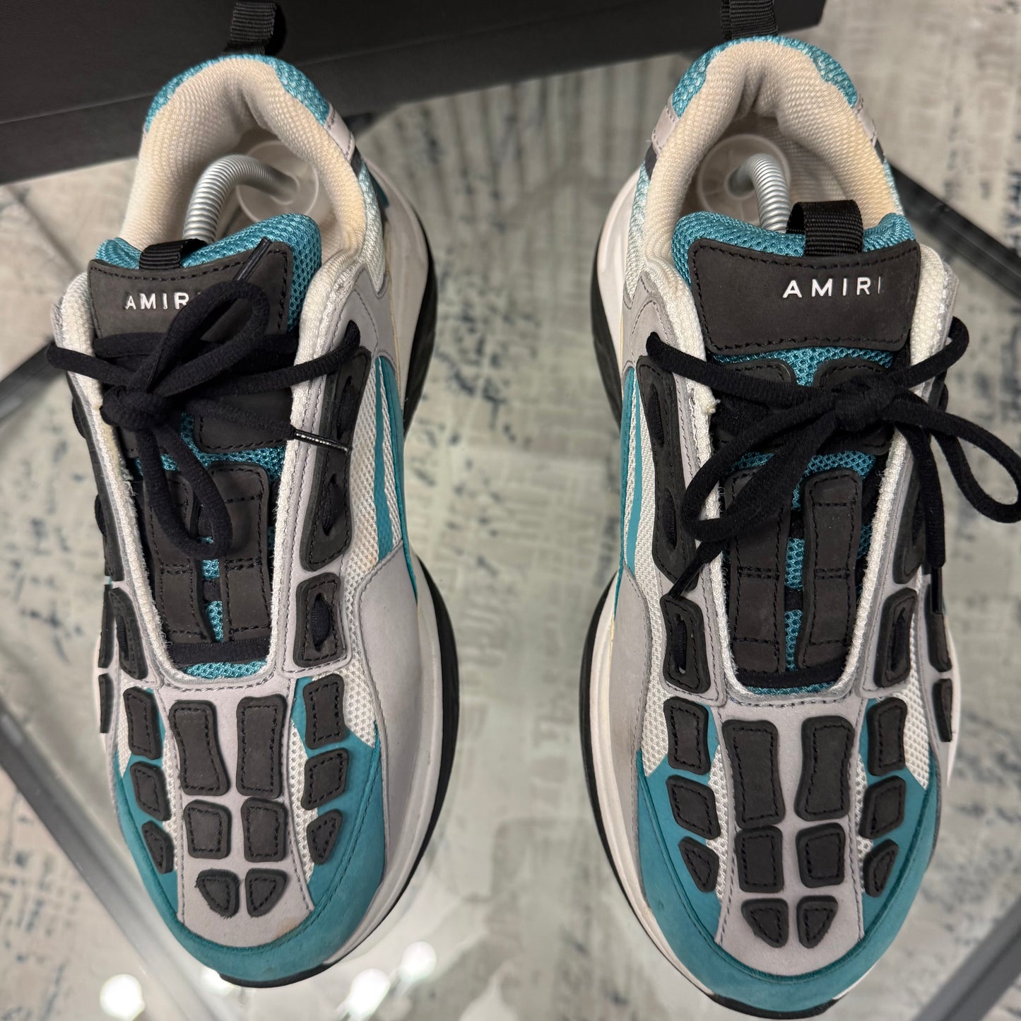 Blue/Grey Bone Runner