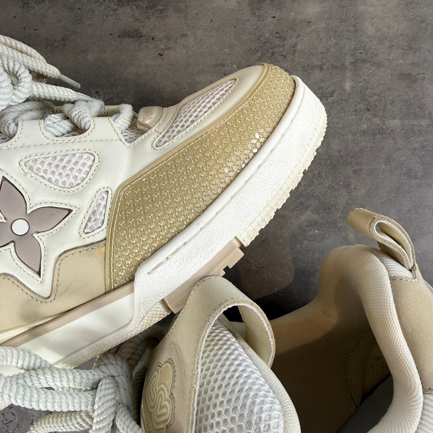 Beige Skate Sneaker