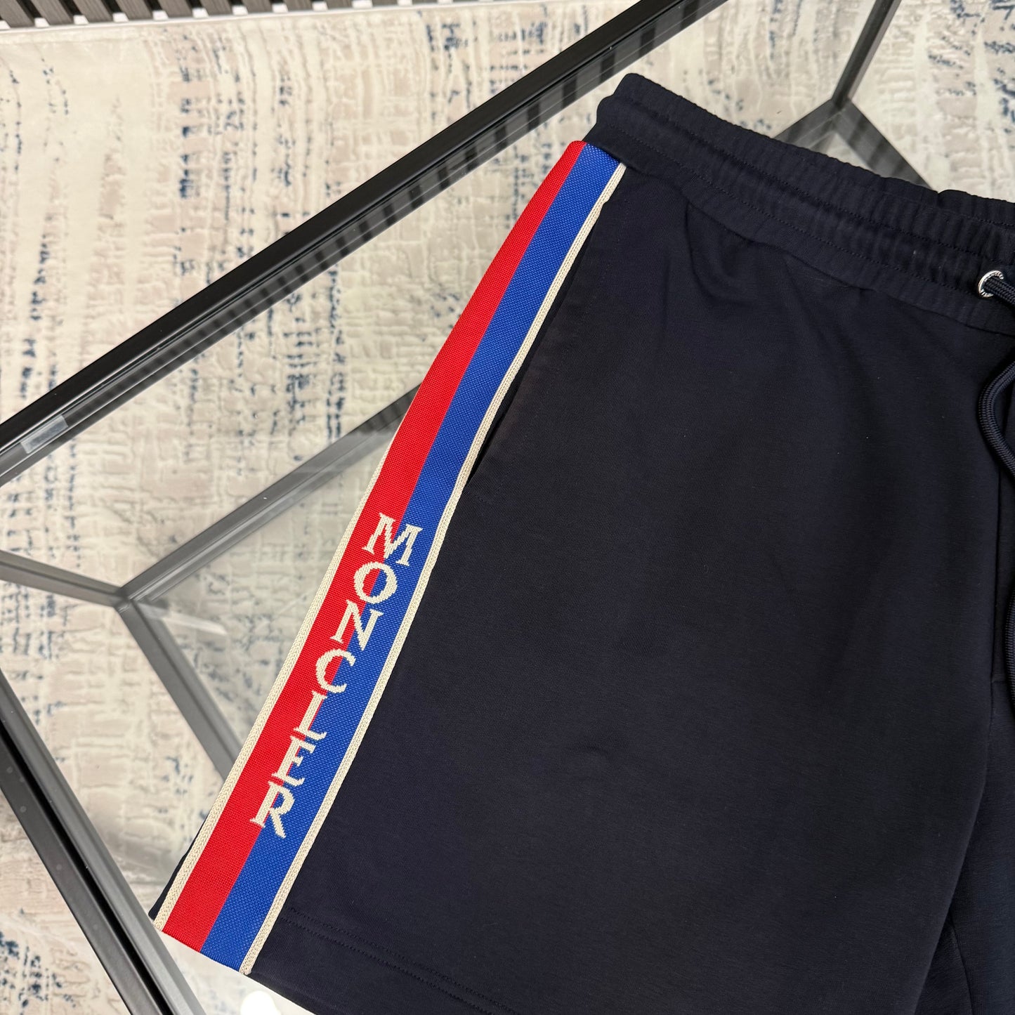 Navy Jogger Short