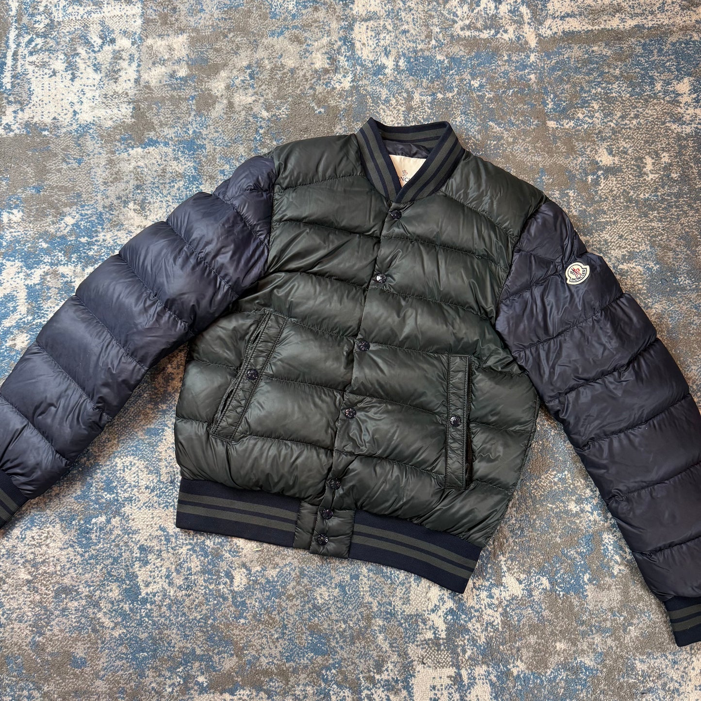 Olive/Navy Bomber Jacket