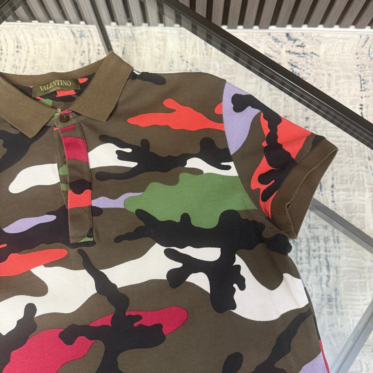 Olive Camo Polo