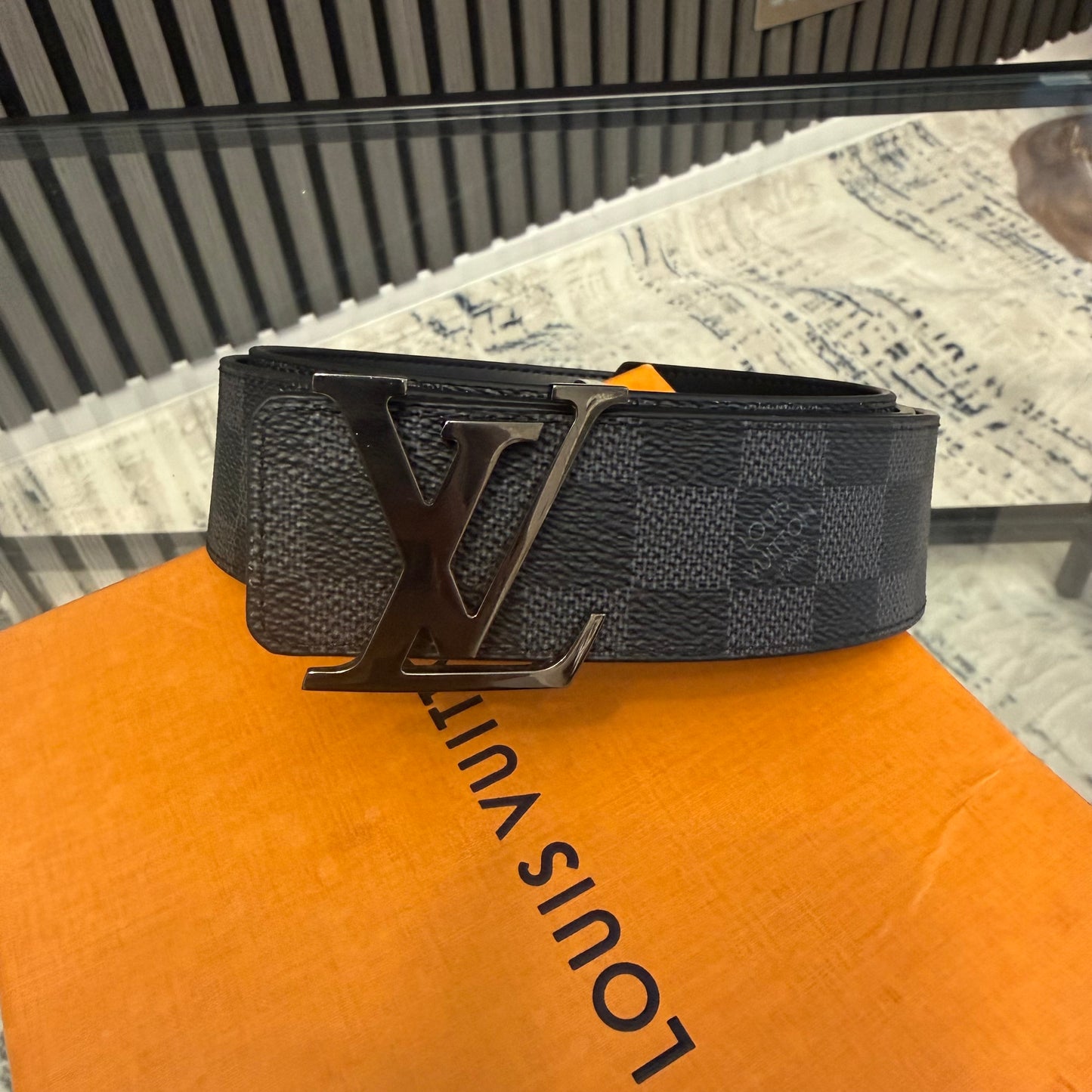 Reversible Monogram Belt