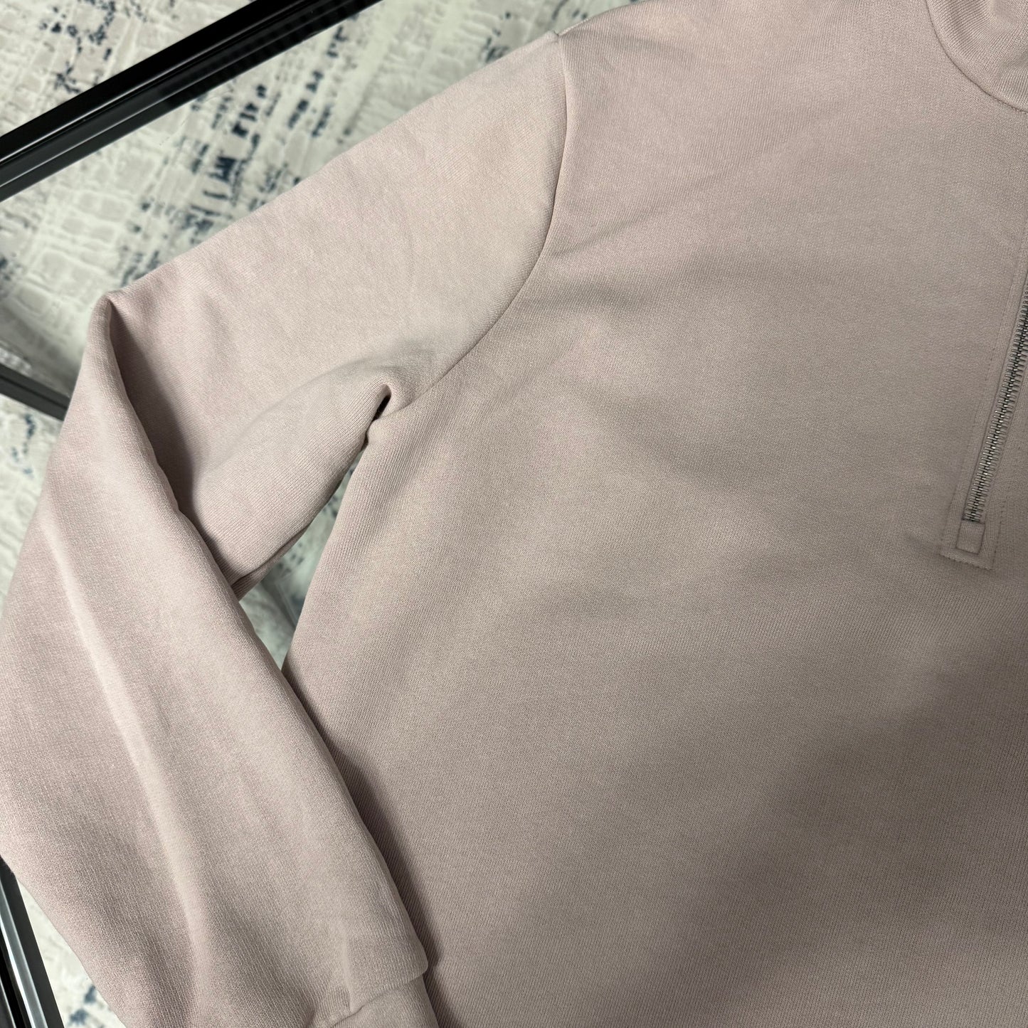 Dust Pink Zip Up